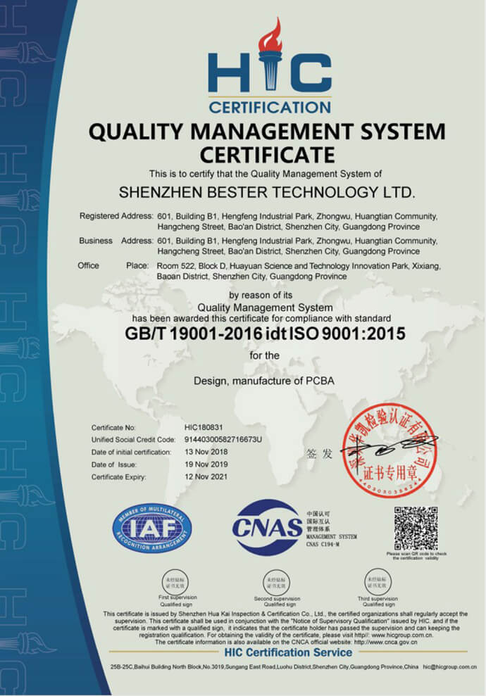 rayzeek iso 9001 2015 certification