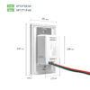 us rz021 motion sensor dimension instruction