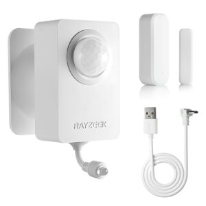Air Conditioner Motion Sensor with 1 Door Window Sensor Controller Kit