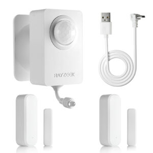 Air Conditioner Motion Sensor with 2 Door Window Sensors Controller Kit