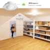 RZ038 PIR sensitivity and coverage in a storage room application
